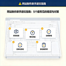 黄山建站-网站制作新手避坑指南：5个最常见的错误与对策