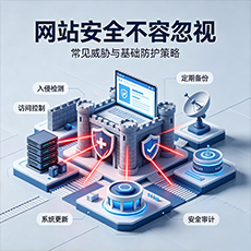 徽州建站-网站安全不容忽视：常见威胁与基础防护策略