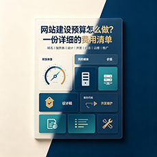 黄山建站-网站建设预算怎么做？一份详细的费用清单