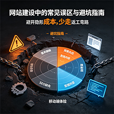 徽州建站-网站建设中的常见误区与避坑指南